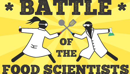Battle of the Food Scientists Banner