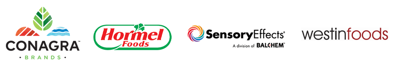 Senosry Effects, Hormel, Weston Foods, and Conagra Brands logo